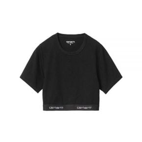 CARHARTT 칼하트 WIP 24 W Script Crop Top (I033222 89XX) (스크립트 크롭 티)