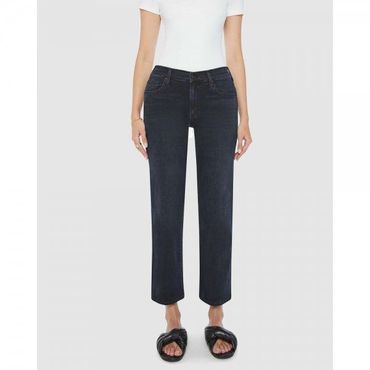 MOTHER 4819356 MOTHER The Mid Rise Zip Rambler Ankle Jeans - Night In Venice