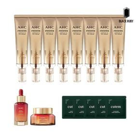 AHC 아이크림 시즌11 40ml x8 +사포닌 2종 (크림/앰플) + 세라밤 앰플 1ml 5매 (S19143541)