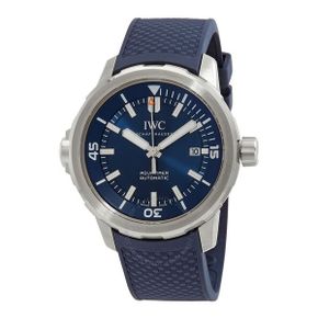 IWC Aquatimer 오토매틱 블루다이얼 청판 남성 시계 IW328801