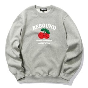 TOMATO BALL 크루넥  맨투맨(그레이)
