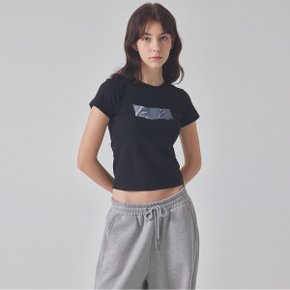 [TOPGIRL] TAPE-PRINTED T-SHIRT_T416TP104(WH)