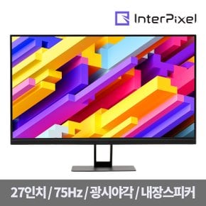 IP2722 무결점 27인치 FHD 75Hz VA 게이밍 사무용 모니터