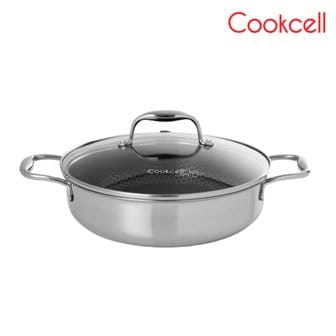  [BIZ][Cookcell] 쿡셀 블랙큐브 싱글 24cm전골 냄비