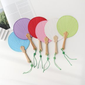 (국내제작)꼬마 한지 원형부채