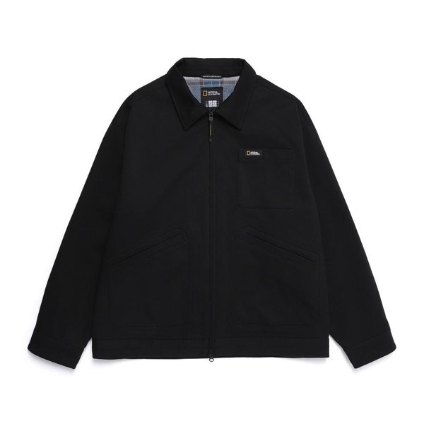 [여주점] N251MJP010 캠벨리 코튼 카라 점퍼 블랙