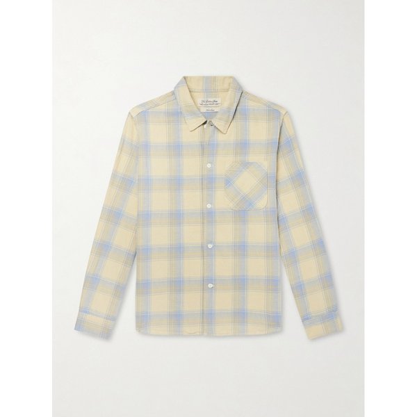 레미 릴리프 체크 코튼 셔츠 46376663163074101