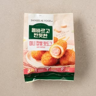 신세계푸드 올반 미니 찹쌀핫도그 320g