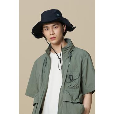 비비씨어스 [24SS]스트링 컨버터블 프론트 브림햇 (블랙)