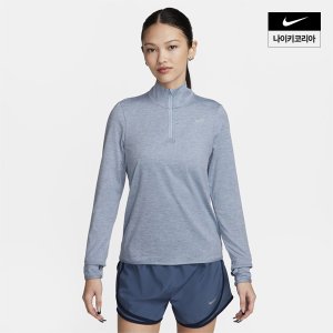 나이키 우먼스 나이키 드라이 핏 스위프트 엘리먼트 UV 쿼터집 러닝 탑 NIKE FB4317-440