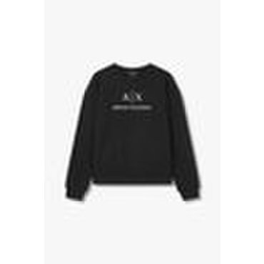 ARMANI EXCHANGE AX 여성 트윙클 자수 로고 맨투맨-블랙(A424131008)