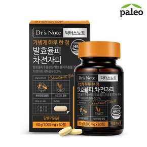 닥터스노트 발효율피 차전자피 정 (1,000mg x 60정) x 1개