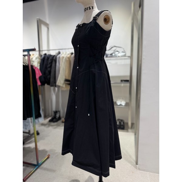 [여주점] 프릴 지퍼 밑단 언발 원피스 ER2WO560