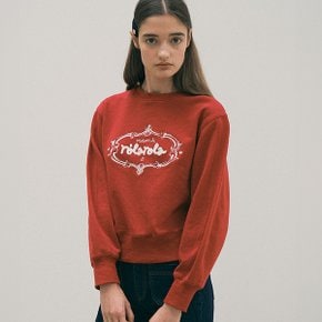 VINTAGE LOGO SWEATSHIRT RED