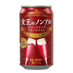 여왕의 논아르 레드와인 무알콜 와인 음료 350ml 논알콜 스파클링 까베르네소비뇽