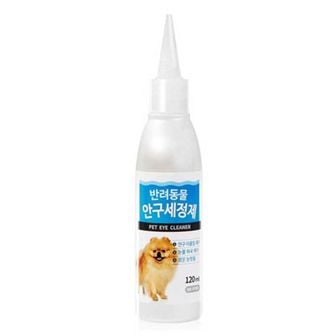  애견용품 반려동물용 펫퍼스 안구세정제 120ml