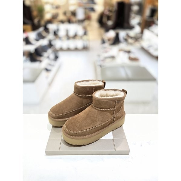 [시흥점] 여성 3센티 발목 어그부츠 (712546002)