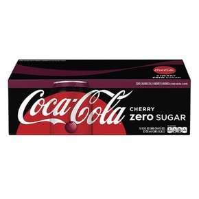 [해외직구]코카콜라 체리맛 제로슈가 355ml 12캔/ Coca-Cola Coke Cherry Zero Sugar 12oz Can