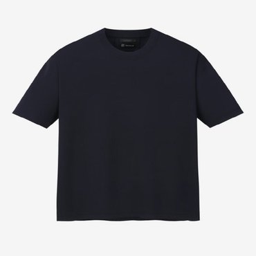 질스튜어트뉴욕 [24SS][TRAVELER] 다크네이비 세미오버 라운드 니트 (JNSW4B012N3)