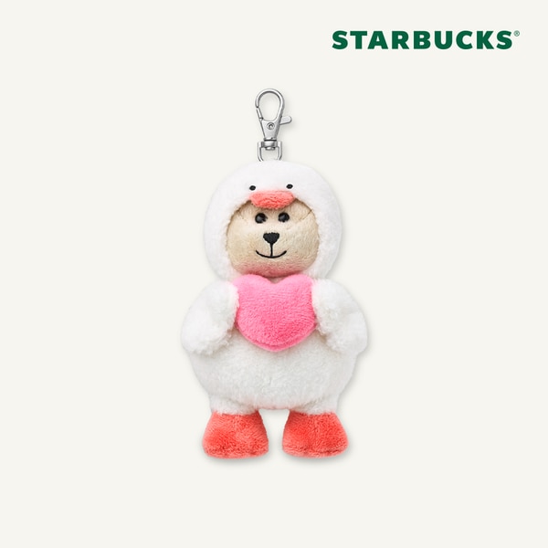 [스타벅스] 젤리덕 베어리스타 키체인