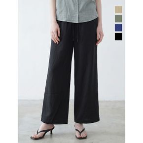 KARRA 라이트여름밴딩와이드팬츠 A6M0646_P428587568