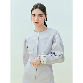 Volume sleeve mini jumpsuit_PP