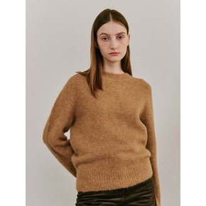 Alpaca Wholegarment Knit - Camel