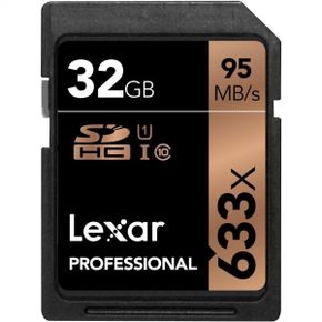 미국 렉사 sd카드 Lexar Professional SDHC Memory Card 633x 32GB Class 10 UHSI 1539322