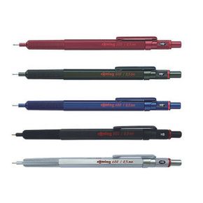 로트링 샤프 ROTRING 600 0.5 레드 1자루