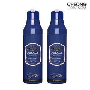 청담스타일 포레스트 블랙체인지 샴푸 울트라 200ml 흑갈색 2개