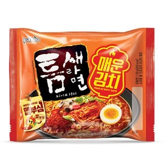  [팔도] 틈새라면 매운김치 120g 32봉지