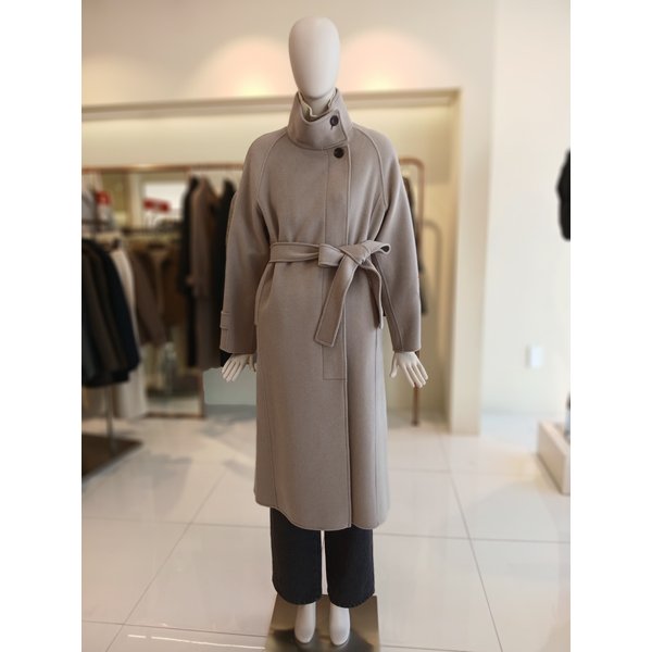 [여주점] 씨씨콜렉트 캐시미어울블렌드하이넥롱코트 E254msh162
