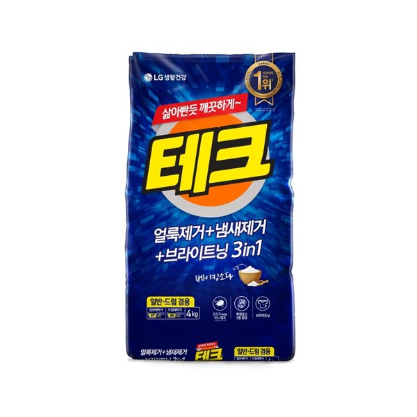 테크 4KG리필 겸용