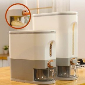 몬타 원터치 쌀통 5kg  틈새 쌀 보관통