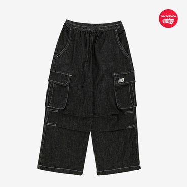 뉴발란스키즈 Street Essential_카고 데님팬츠(NK9TF3202U)