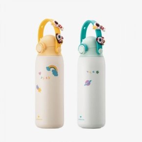 [본사]락앤락 리틀럽 키즈스트랩 텀블러 500ml x 2P set(LHC3314S2)