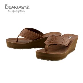 [와이컨셉] 베어파우(BEARPAW) 여성 키높이 쪼리 NINA 2컬러 모음