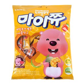 크라운 마이쮸 멜론망고 284g(패키지 랜덤 발송)