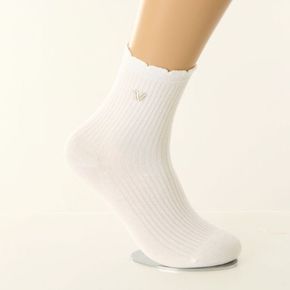여]와코루 베이직 골지 여성양말 WSP2563/IV[35431501]