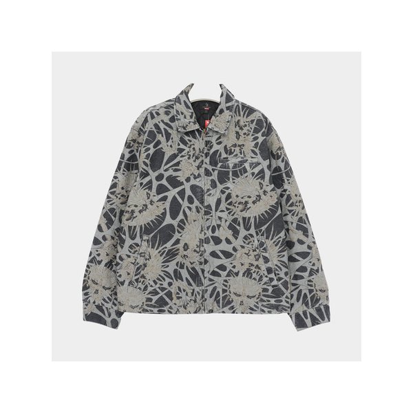 25FW YS 요지야마모토 데님 워크 남성 자켓 FW25J31 BLACK
