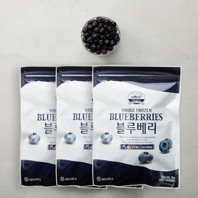 냉동 블루베리 미국산 1kg x 3개 [베리필드]