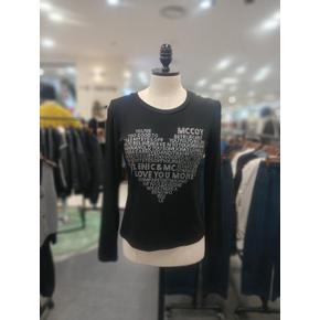 세이브존01 하트이니셜 라운드티셔츠 MO03TS070FJY (53607870)