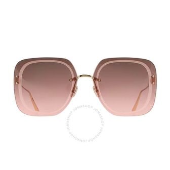 DIOR 4827960 Dior ULTRADIOR Pink Gradient Square Ladies Sunglasses