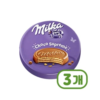  밀카 초코슈프림 디저트간식 30g x 3개