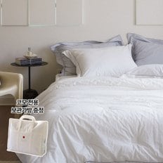 코모 레브 60수 고밀도순면 텐셀모달 차렵이불 베개세트 (SS)