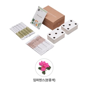 [공식] LG 틔운 미니용 씨앗키트 패키지 LPM32 (임파첸스 분홍색)