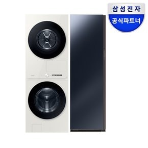 삼성전자 비스포크 그랑데 AI 원바디 TOP-FIT(21kg+20kg)+에어드레서 WF2120HDEEC+DF10B9500CS