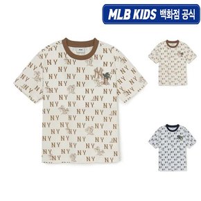 (백화점공식)25SS 모노베어 전판 티셔츠 (4color) 7ATSM0653