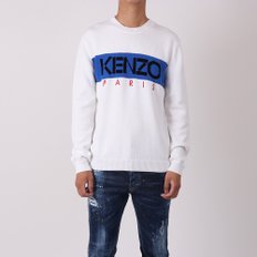 파리 로고 남성 스웨터 F955PU2173LC Kenzo Paris Logo Sweatshirt