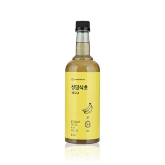 청담라이프 청담식초 바나나 750ml 과일발효식초